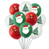3 Santa Claus 3 Rudolph 4 Christmas Tree