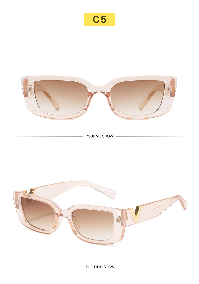 でおすすめアイテム。 Hip Trendy Wholesale Hop Sunglasses Jelly Frame Square Small 絵画