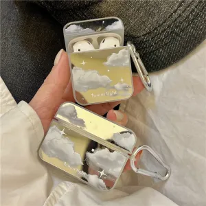 Fashion And Simple Cloud Mirror Apple Airpods Protective Case