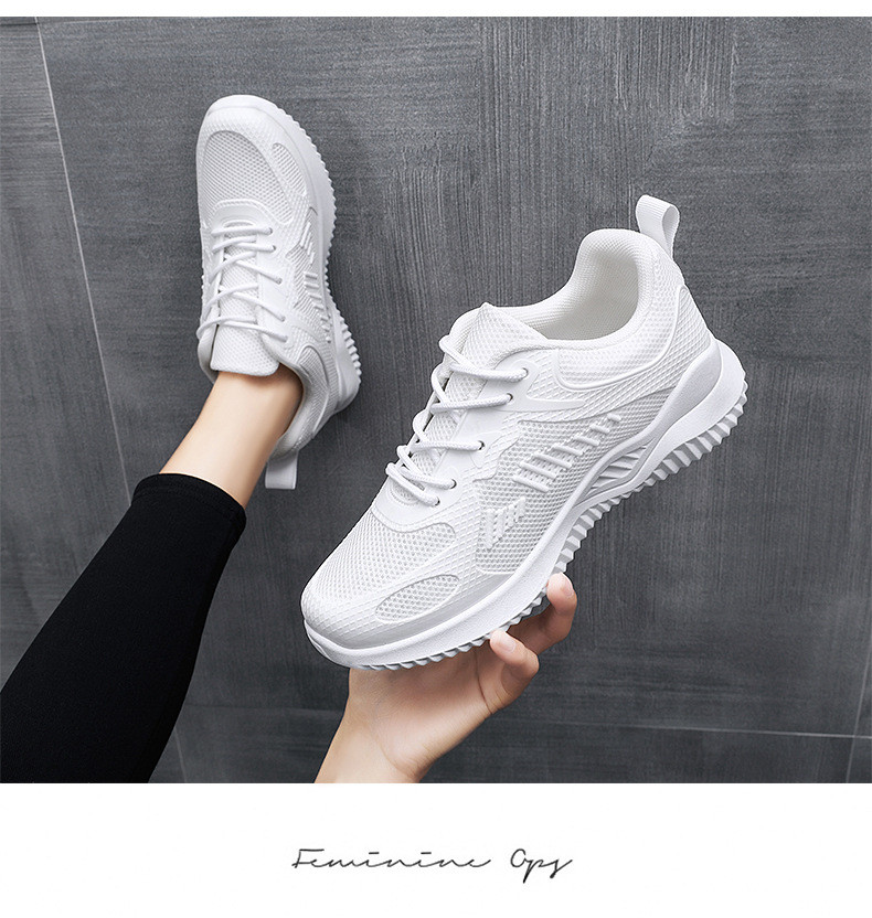 Wholesale Women Casual Breathable Running Shoes Soft Sole