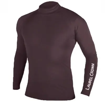 Men Casual Round Neck Long Sleeve Breathable Elastic Quick-Drying Tight Top