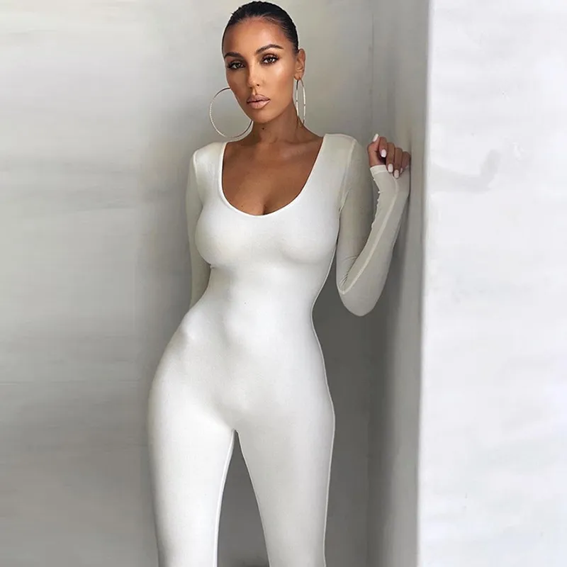 Wholesale Women Fashion Sexy Tight Jumpsuit