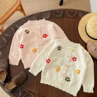Toddlers Newborn Baby Fashion Girls Long Sleeve Solid Color Knitted Jumpsuit
