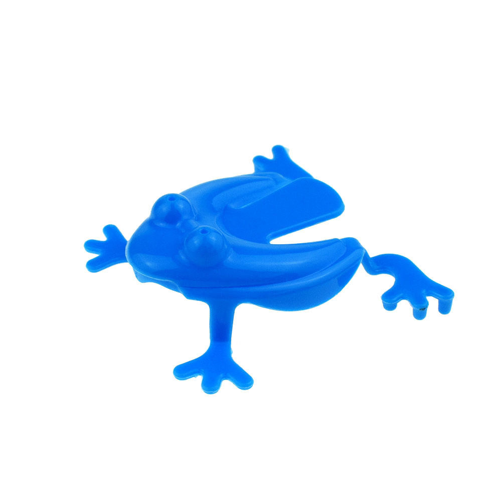 Wholesale Nostalgic Classic Plastic Multicolor Bouncing Frog Toy