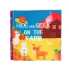 【D141B】Hide And Seek Cloth Book【Farm】