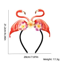 Flame Bird Floral Headband