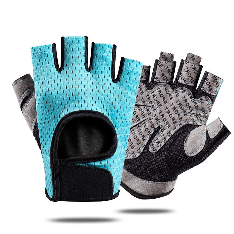 Silica Gel Non-Slip Half-Finger Gloves for Outdoor Sports SP – The Great  Outdoors