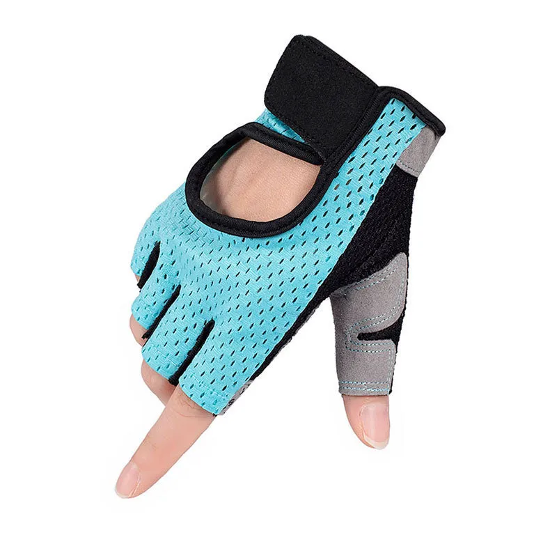 Silica Gel Non-Slip Half-Finger Gloves for Outdoor Sports SP – The Great  Outdoors