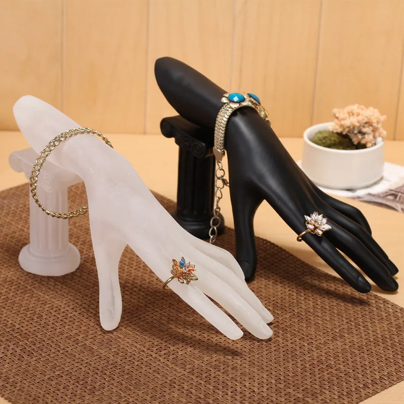 Plastic Resin Hand Model Ring Bracelet Jewelry Store Display Stand