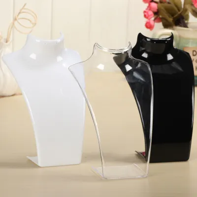 Acrylic Necklace Earrings Display Stand Jewelry Display Props