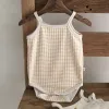 W23 Sling Romper - Check