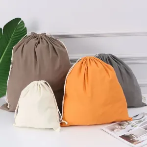 Simple Solid Color Velvet Shoe Storage Dust Bag Polyester Light Luxury