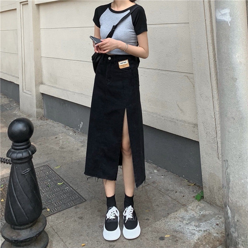 新品タグ THE TOE Whitney Summer Slit Skirt Whitney Summer Slit Skirt – THE TOÉ