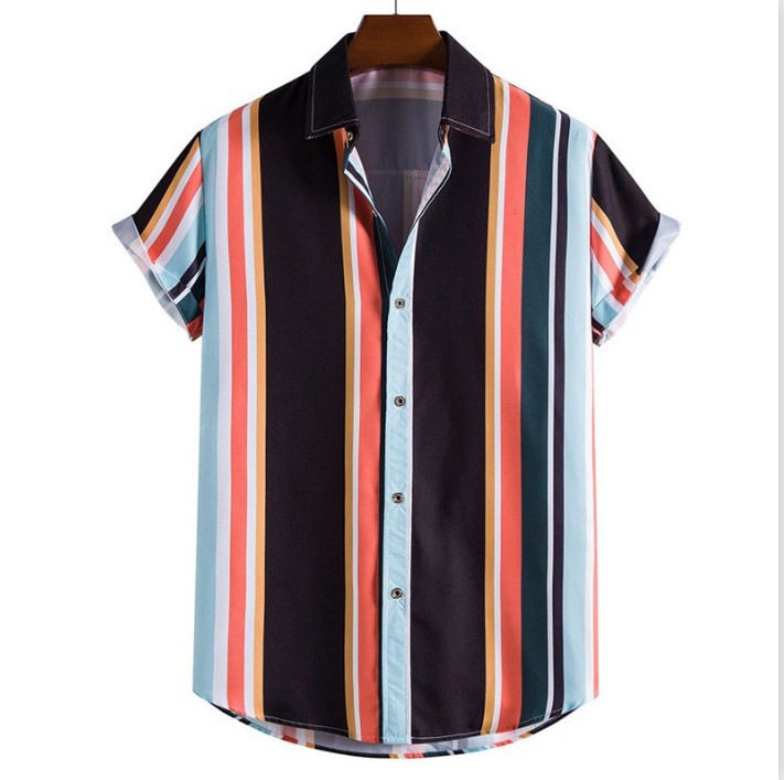 【SATIIIZ】Lapin Stripe High Density Short Sleeve T-shirt Short sleeve shirt Serz black by OPUS | shop your favourites