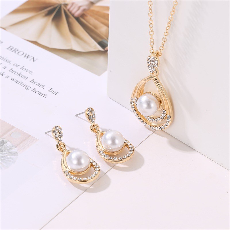 【TATIANA】Mini oval coin pearl necklace set_SE0131〜2連SET TATIANA】Mini oval coin pearl necklace set_SE0131〜2連SET