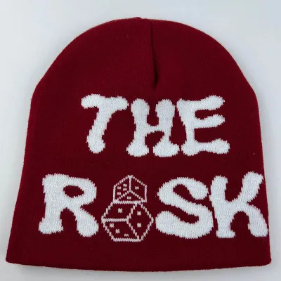 Men And Women Winter Multicolor Pullover Knitted Letters Beanie Hat