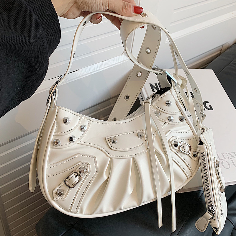 韓国商品/TYPESERVICE Ruffled Dotted Bag DHgate.com:Korean Style Felt Underarm Bag - Womens Casual