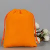 Orange Velvet Bag