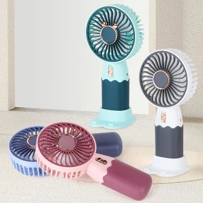 Handheld Mini Portable USB Rechargeable Small Electric Fan