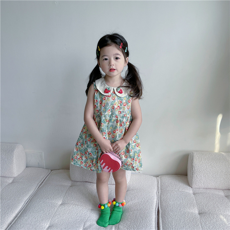 Wholesale Children Kids Baby Fashion Girls Sleeveless