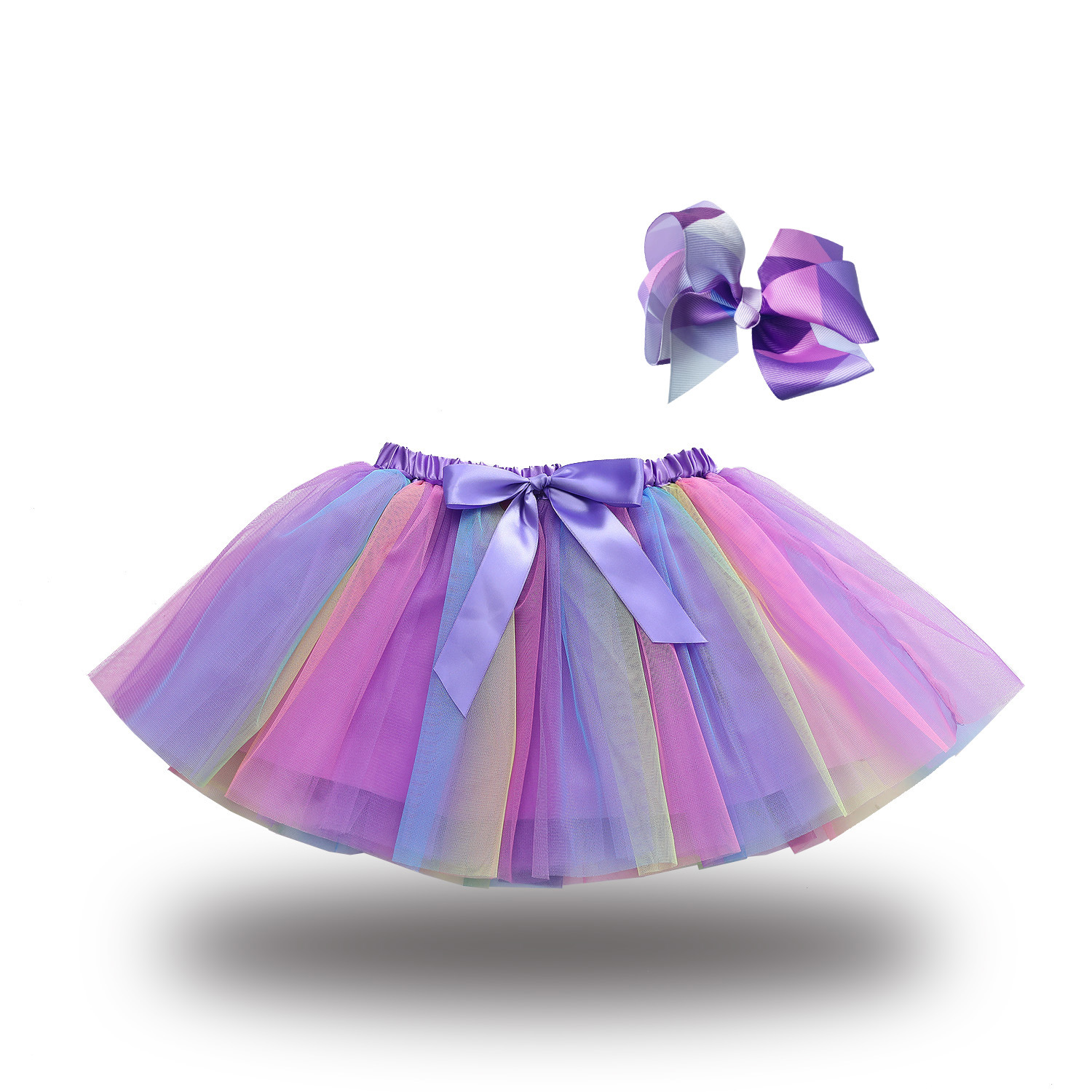 Wholesale Children Kids Baby Fashion Girls Mesh Tutu Skirt