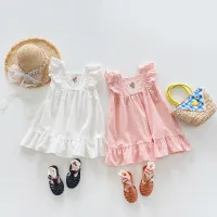 Children Kids Baby Fashion Girls Casual Ruffle Sleeve Top And Shorts 2pcs Set
