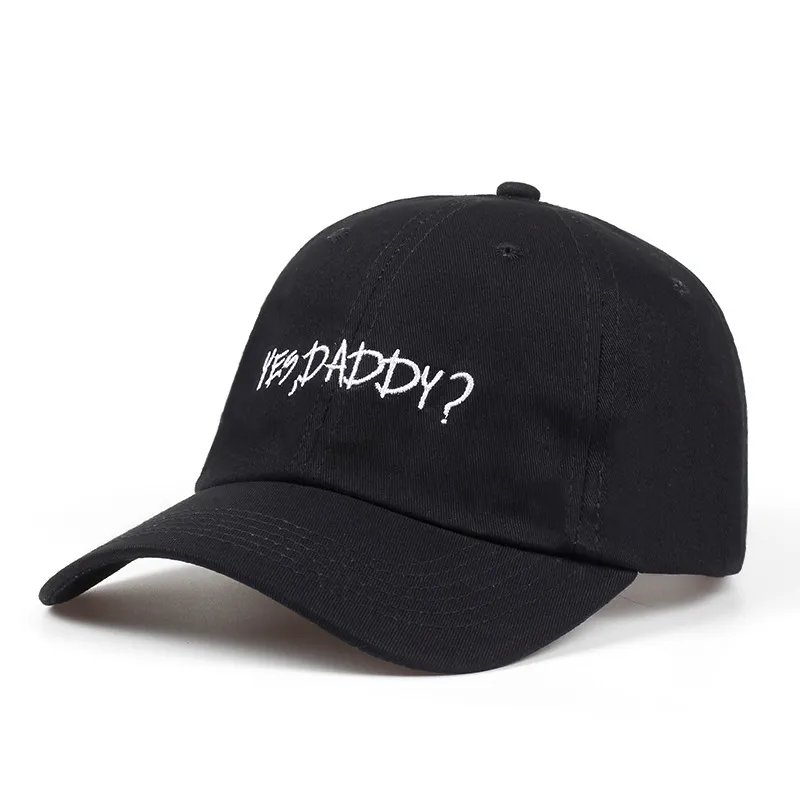 Fashion Unisex Letter 3D Embroidery Dome Cap