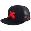 Black Red Cap