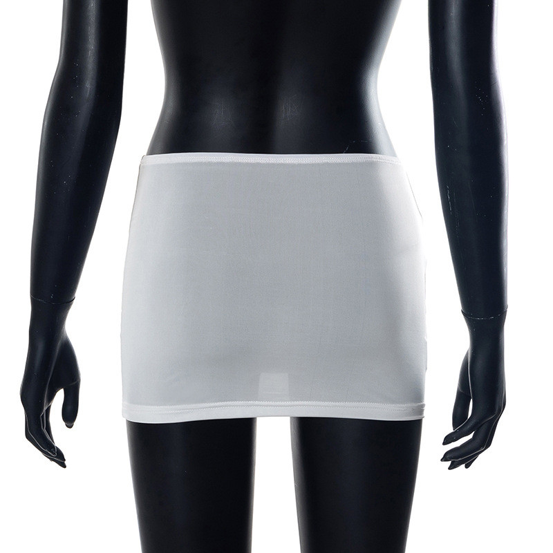 Wholesale Women Sexy Fashion Letter Print Mini Nightclub Skirt