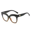 Top Black Leopard Frame