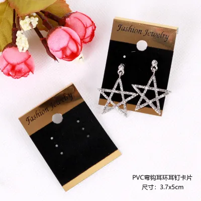 Fashion Earrings Jewelry Display Packaging Card