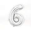 16-Inch Silver Thin Version Digital Aluminum Film Balloon (6)