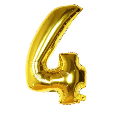 Festival Birthday Party Wedding Decoration Digital Aluminum Film Balloon