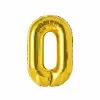 40-Inch Gold Thin Body American Version Large Number Aluminum Film Balloon (0)