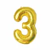 40-Inch Gold Thin Body American Version Large Number Aluminum Film Balloon (3)