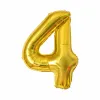 40-Inch Gold Thin Body American Version Large Number Aluminum Film Balloon (4)