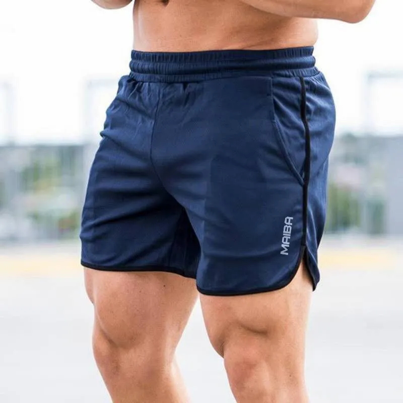 Men Casual Quick-Drying Breathable Cotton Blend Sports Shorts