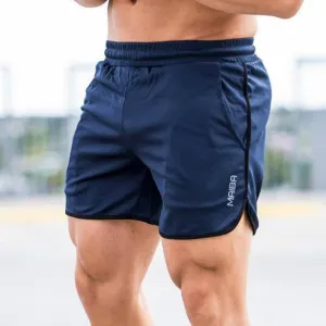 Men Casual Quick-Drying Breathable Cotton Blend Sports Shorts