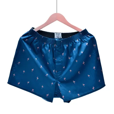 Men Fashion Printed Loose Breathable Cotton Beach Shorts