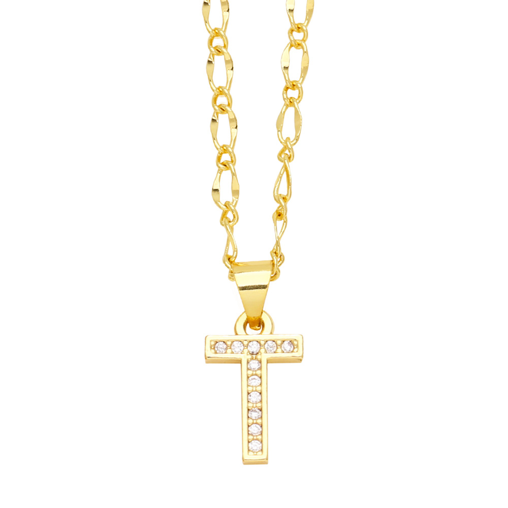 Wholesale Women Fashion Micro-Paved Zircon 26 English