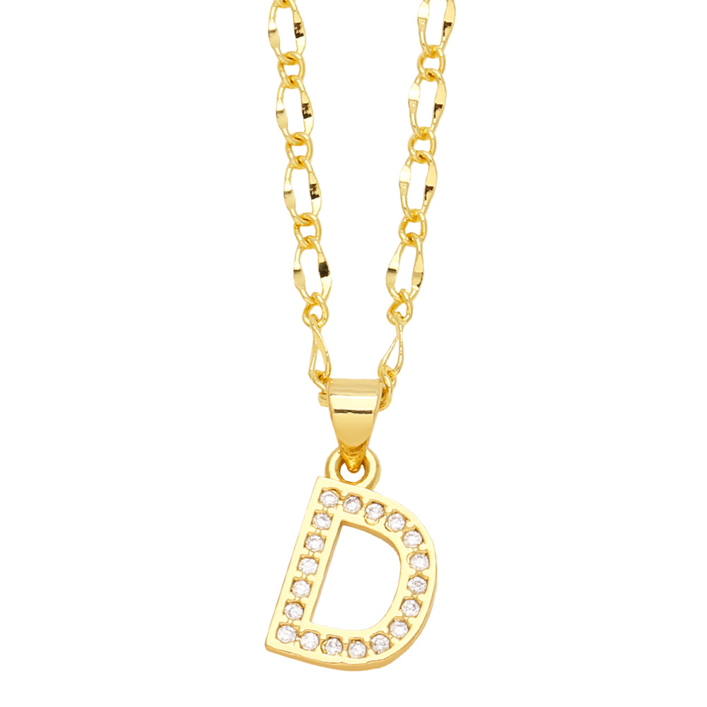 Wholesale Women Fashion Micro-Paved Zircon 26 English