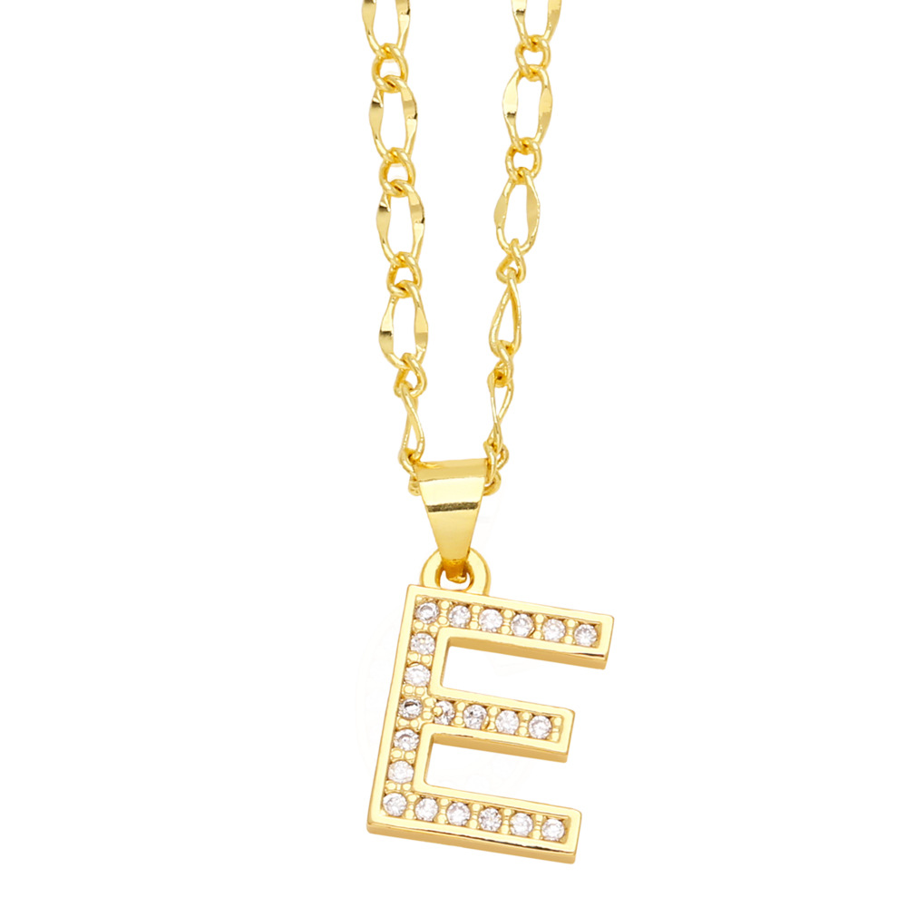 Wholesale Women Fashion Micro-Paved Zircon 26 English