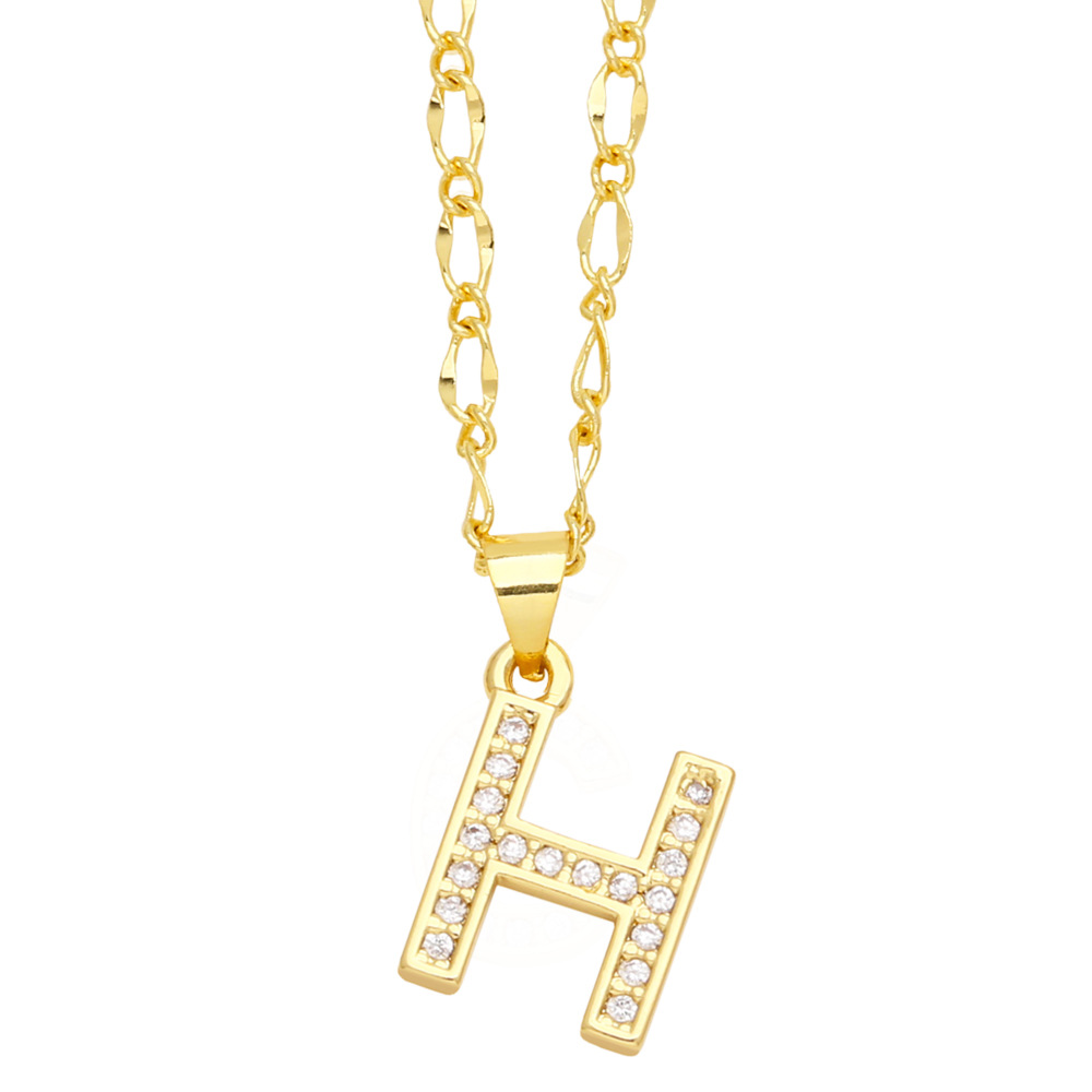 Wholesale Women Fashion Micro-Paved Zircon 26 English