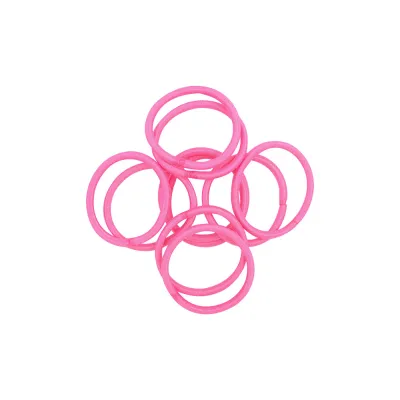Children Kids Baby Simple Fashion High Elasticity Pure Color Hair Ring
