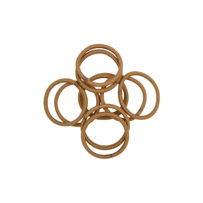 Children Kids Baby Simple Fashion High Elasticity Pure Color Hair Ring