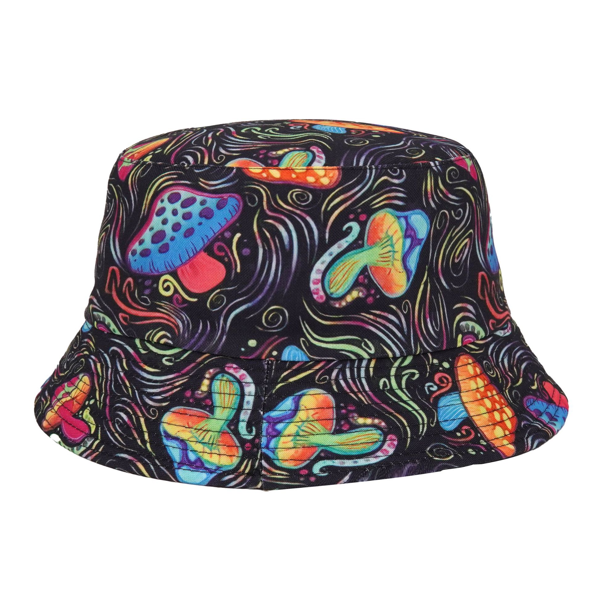 ハット Four Seasons Embroidered Bucket Hat Jackie (3 colors) Bucket Hat — Clover Genetics