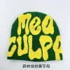 Forest Green And Yellow Letters