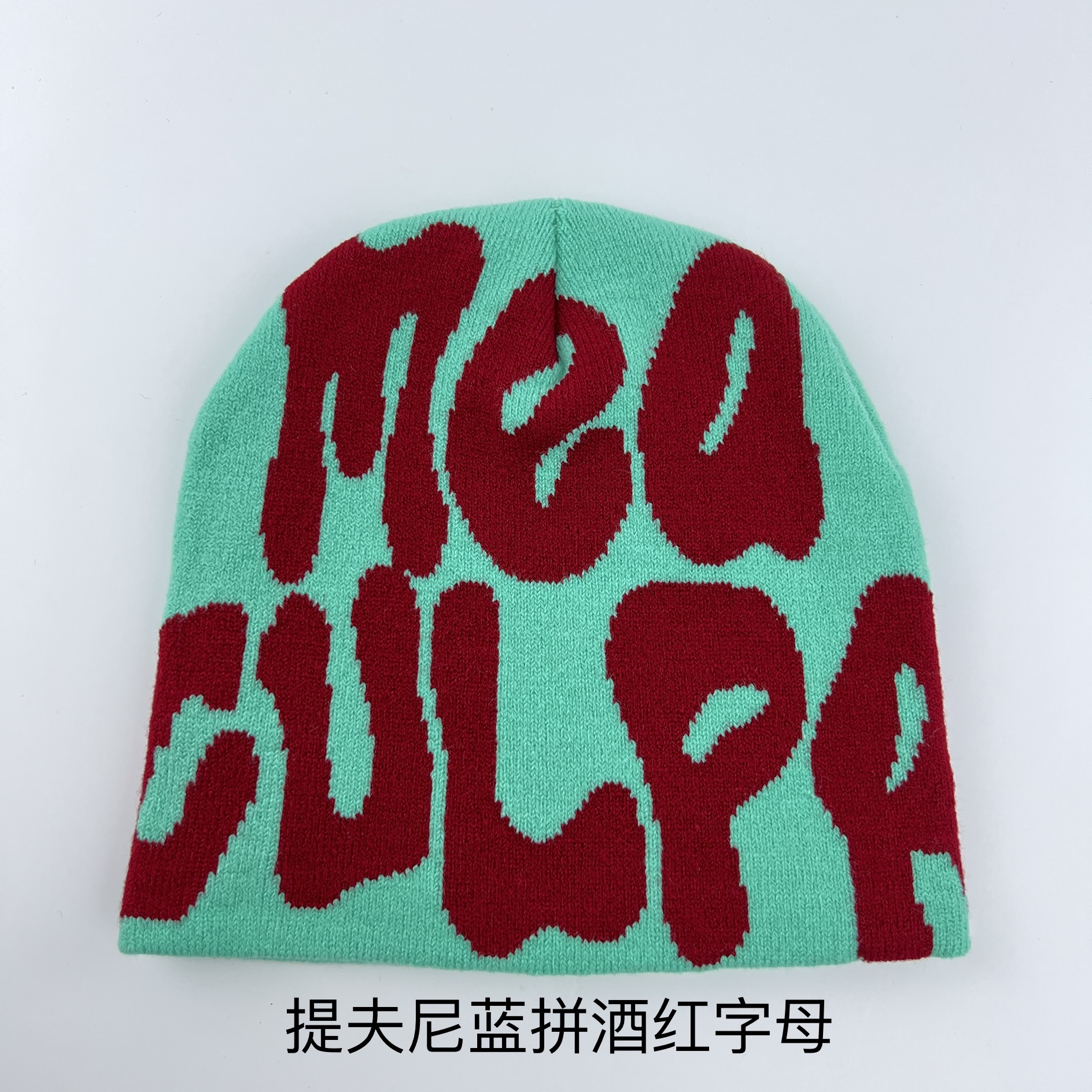 Wholesale Unisex Trendy Hip-Hop Alphabet Jacquard Knit Beanie