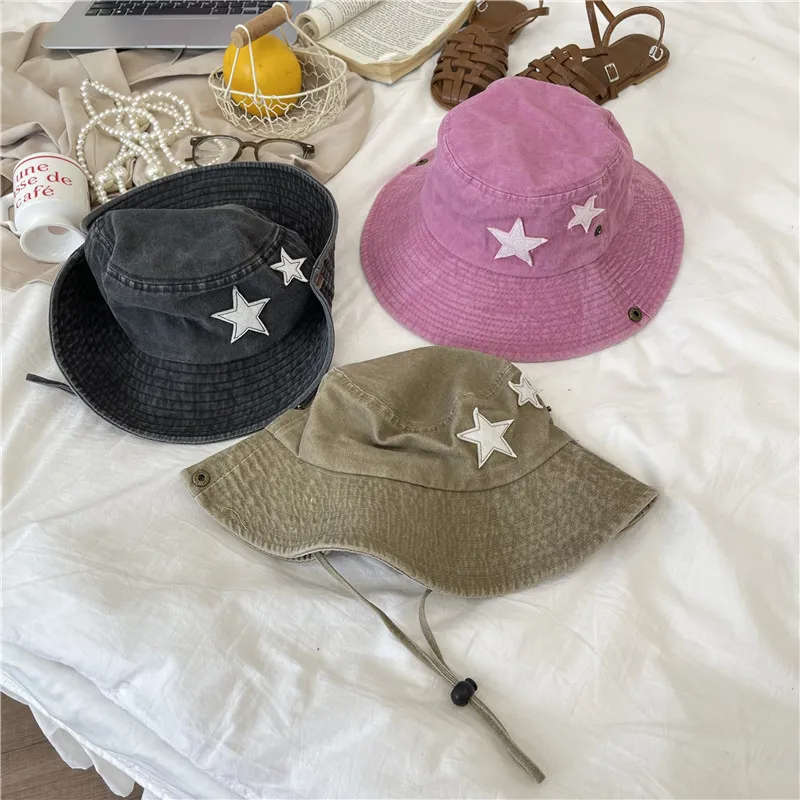Women Retro Outdoor Mountaineering Sunshade Sunscreen Bucket Hat