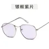 Silver Frame Purple Film